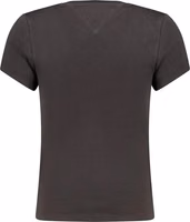 Black Cotton Women's T-Shirt 2
