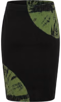 Green Cotton Women Skirt 3