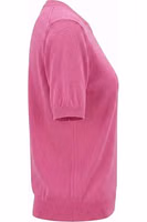 سترة نسائية وردية من القطن 2