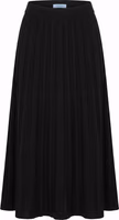 Black Cotton Women Skirt 1