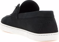 Black Calfskin Slip-On Loafers 3