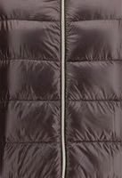 Brown Polyester Full-Length Jacket 3