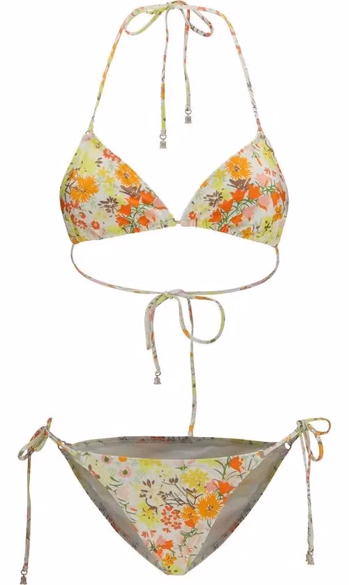 Multicolor Polyamide Bikini