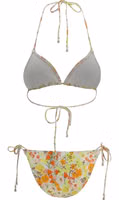 Multicolor Polyamide Bikini 2