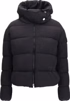 Black Nylon Full-Length Jacket 1