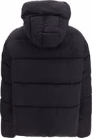 Black Nylon Full-Length Jacket 2