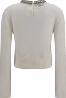 White Wool Oves Aries Sweatshirt 2