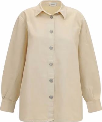 Beige Denim Shirt