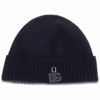 Black Wool Oves Aries Beanie 1