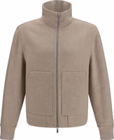Beige Cashmere Full-Length Jacket 2
