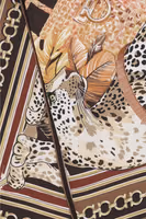 Multicolor Silk Foulard 3