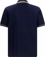 Blue Cotton Polo Shirt 2