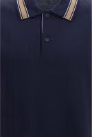 Blue Cotton Polo Shirt 3