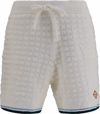 White Cotton Bermuda Shorts