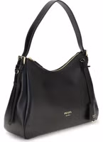 Black Calf Leather Bos Taurus Shoulder Bag 2