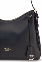 Black Calf Leather Bos Taurus Shoulder Bag 4