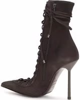 Brown Calf Leather Bos Taurus Lace-Up Boots 3