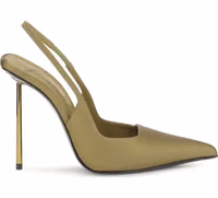 Bicolor Silk Pumps 1