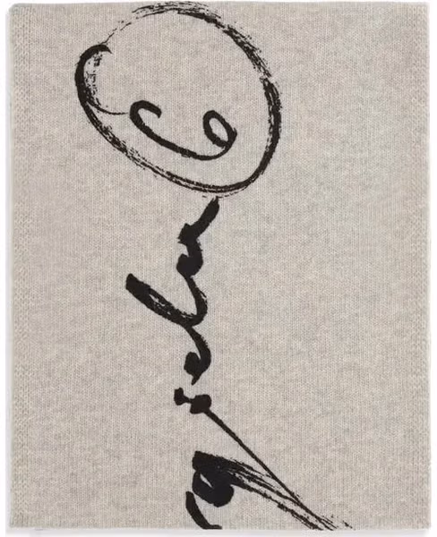 Gray Wool Oves Aries Scarf