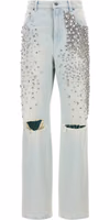 Blue Cotton Jeans Denim 1