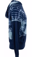 Blue Cotton Women Sweatshirt 2