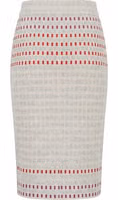 Grey Silk Women Skirt 2