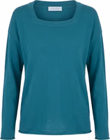 Blue Cotton Women's Sweater 1