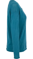 Blue Cotton Women's Sweater 2