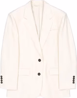 White Viscose Blazer 1
