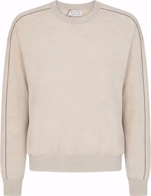 Beige Cashmere Sweatshirt