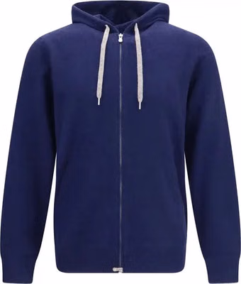 Blue Cashmere Sweatshirt