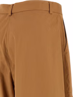 Beige Cotton Cargo Pants 4