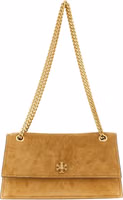 Brown Calfskin Shoulder Bag 1