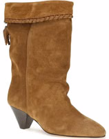 Brown Calf Leather Bos Taurus Flat Boots 2