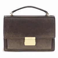 Brown Calf Leather Bos Taurus Handbag 1
