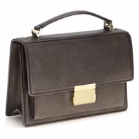 Brown Calf Leather Bos Taurus Handbag 2