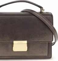 Brown Calf Leather Bos Taurus Handbag 4