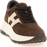 Brown Calfskin Athletic Sneakers 2