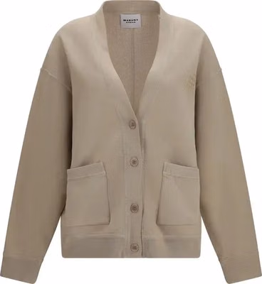 Beige Cotton Cardigan