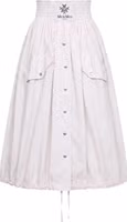 White Polyamide Women Skirt 1