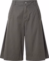 Grey Cotton Women Shorts 1