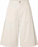 White Cotton Women's Shorts 1