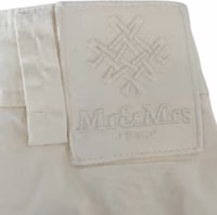 White Cotton Women's Shorts 3