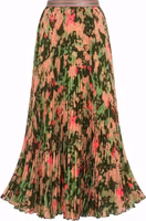 Pink Polyester Women Skirt 1