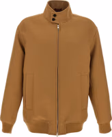 Brown Wool Full-Length Jacket 1