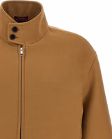Brown Wool Full-Length Jacket 3