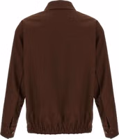 Brown Wool Full-Length Jacket 2