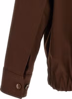Brown Wool Full-Length Jacket 4
