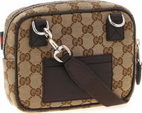 Beige Polyester Crossbody Bag 2