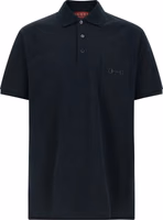 Blue Cotton Polo Shirt 1
